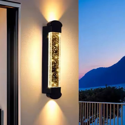 New Design Outdoor, Pergola and Wall Light with Long Strip Mounted Lights IP55 Waterproof LED Wall Lamps Outside for Garden