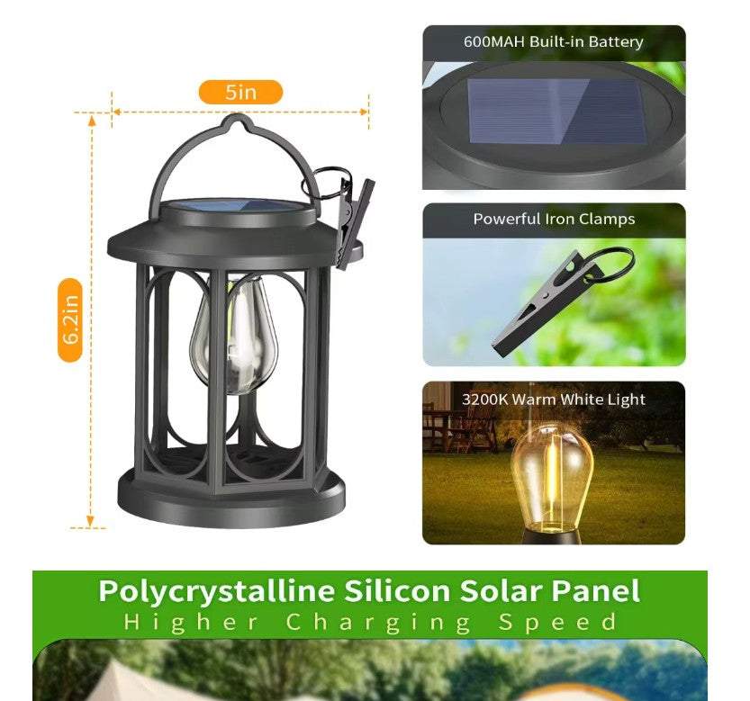 New Solar Pergola Garden Outdoor Wall Waterproof Light