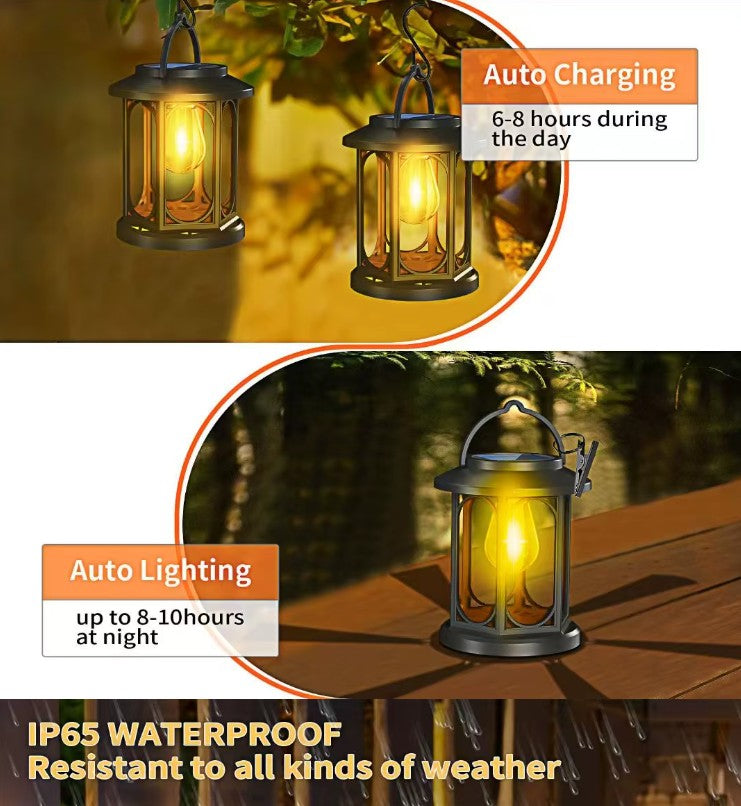 New Solar Pergola Garden Outdoor Wall Waterproof Light