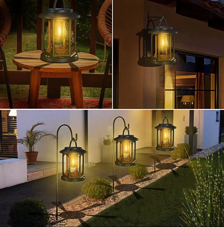 New Solar Pergola Garden Outdoor Wall Waterproof Light