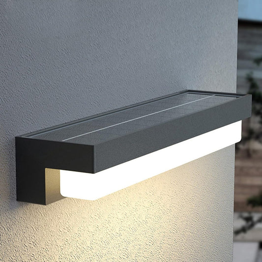 VLED Pergola and Garden Solar Wall Light - Compact and Affordable