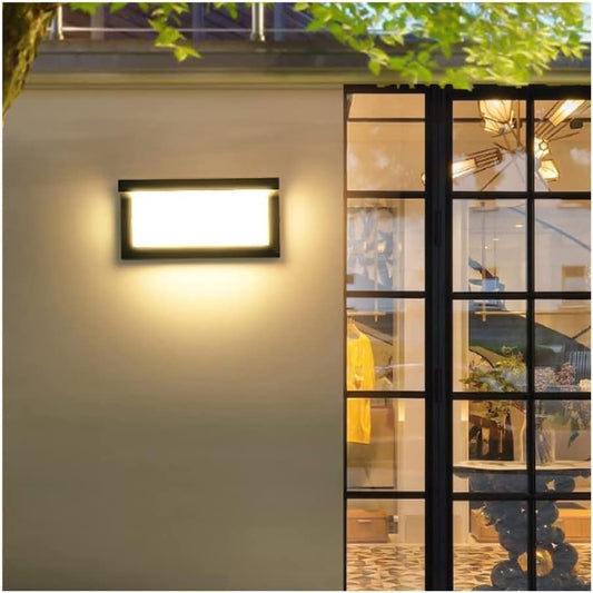 VLED Pergola and Garden Solar Wall Light - Single Layered PC Cover