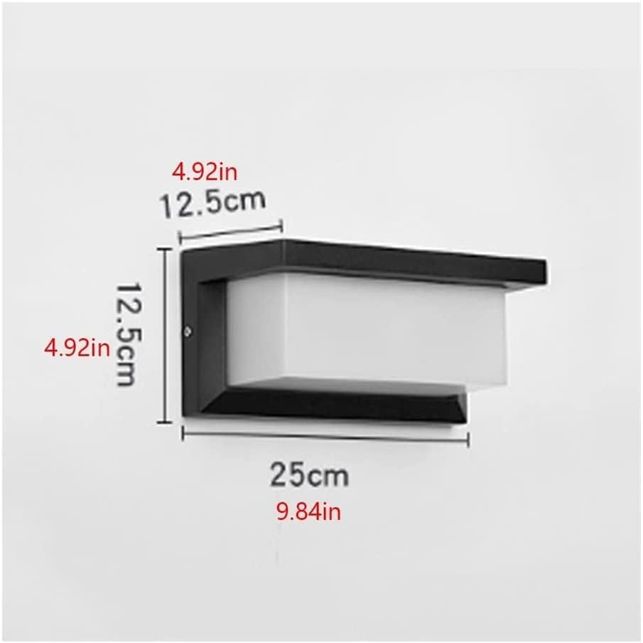 VLED Pergola and Garden Solar Wall Light - Single Layered PC Cover