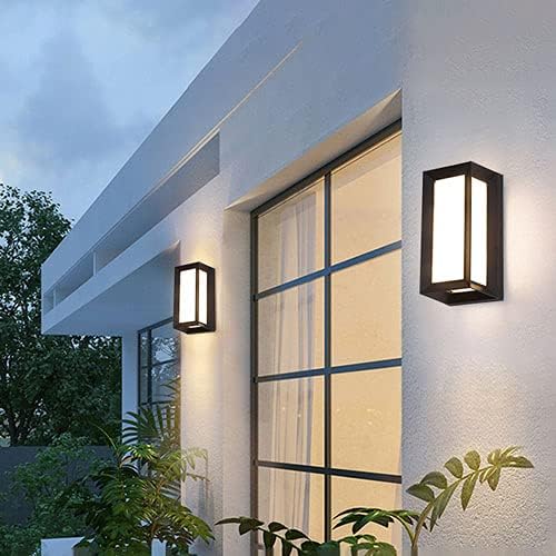 VLED Pergola and Garden Solar Wall Light - Slim ABS+PP Design