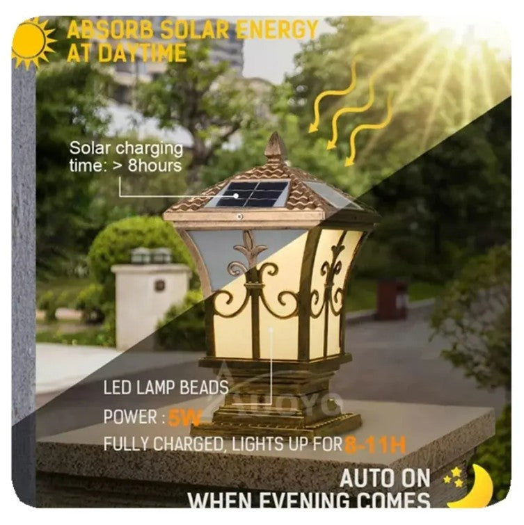 2025 New Pergola, Wall, Patio and Garden Waterproof Solar-lights